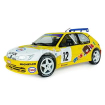 Voiture miniature de collection - Peugeot 306 Maxi Rally Codroz 1997 - Solido 1/18