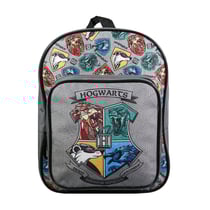 Sac à dos 31 cm avec poche maternelle Harry Potter Gris - BAGTROTTER