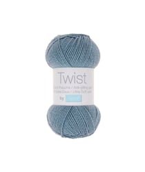 Pelote à tricoter TWIST - 100gr - Trimits 04 Bleu