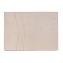 Carte postale en bois, FSC100%, nature, 14,8x10,5x0,3cm, 2 pces