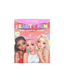 Cahier de coloriage - depesche - Multicolore - TopModel Beauty Fun