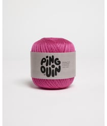Cotons à crocheter PINGO COCO - Pingouin - Certifié Oeko-Tex Rose (ROSE FLAMINGO)