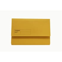 Chemise poche recyclé 285g FC - Jaune - x 50 - Exacompta