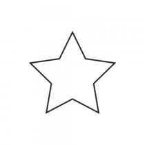 12 pochoirs étoiles 15x15 cm - Artemio