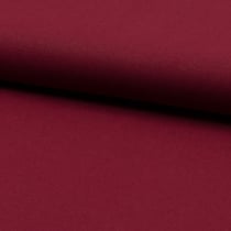 Tissu Coton uni Bordeaux