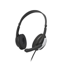 Casque micro stéréo HAMA HS-P100 V2 - Filaire jack 3,5mm - Noir