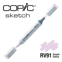 Copic - Marqueur à l'alcool Copic Sketch RV91 Grayish Cherry