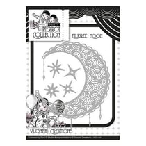 Die matrice de découpe embossage Yvonne Créations FILIGREE MOON 10081