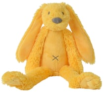 Peluche Lapin Richie jaune 28 cm - Happy Horse