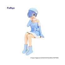 Re:Zero Starting Life in Another World Noodle Stopper - Statuette Rem Snow Princess Pearl Color