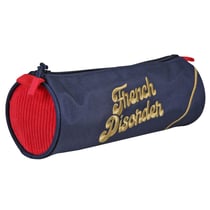 Trousse Ronde FRENCH DISORDER 22 CM Colorblock Rouge
