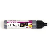 PEINTURE SLOW et ART 30ML ARGENT NACRE