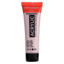 Peinture acrylique en tube - Rose clair - 361 - Amsterdam - 20ml