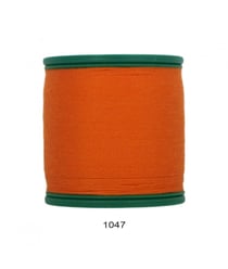 Fil à Coudre Laser 100% Polyester 200m Super Résistant : Résistance et Couleurs Éclatantes pour Vos Projets de Couture 1047 Orange