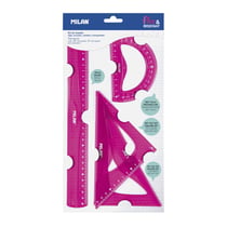 Kit de règles FlexetResistant rose série Acid