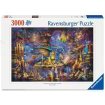 Puzzle 3000 p La bibliotheque des savoirs enchantés