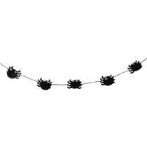 Guirlande Halloween - petites araignées - 1,5m