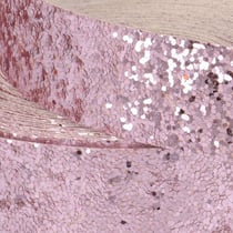 Galon glitter Film 20m rose brillant