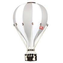 Montgolfière décorative - Gris clair