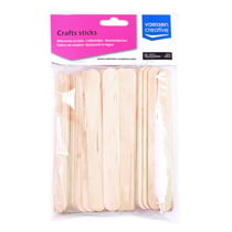 Bâtonnets en bois - 1,8 x 15 cm - 80 pièces - Vaessen Creative