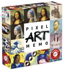 Jeu de société -Pixel art memo