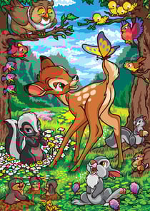 Puzzle 500 pièces - Grands Classiques Disney : Bambi - Hachette