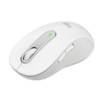 Souris sans fil Logitech Signature M650 - Grande taille, silencieuse, boutons programmables - Blanc