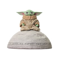 Star Wars The Mandalorian Milestones - Statuette 1/6 Grogu on Seeing Stone 20 cm