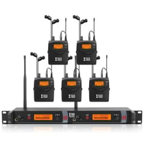 Microphone Sans Fil Pour Chanteur Sur Scène Avec 5 Récepteurs UHF YONIS