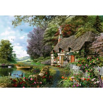 Puzzle 1000 pièces - Cottage - Trefl