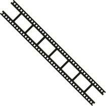 Ruban adhésif fantaisie 1,5 cm x 10 m bobine cinéma