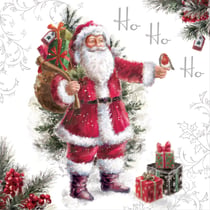 20 Serviettes Père Noël Vintage
