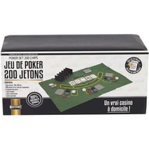 Jeu de Poker 200 Jetons - CMP