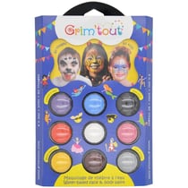 Palette Maquillage enfant 9 couleurs Zoo parade
