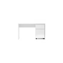 Bureau blanc avec conteneur mobile - HomeStyle4U