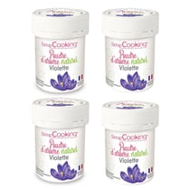 Arôme alimentaire naturel en poudre 60 g - violette
