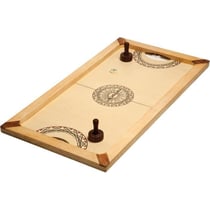 Jeu de société Asmodee Shuffle Puck Mango 90 en bois naturel