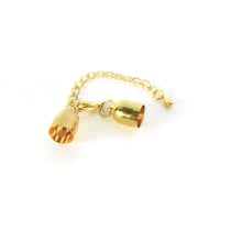 Graine Créative - Embout cloche avec fermoir Or 8mm