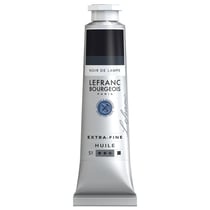 Peinture à l'huile - Extra-fine - Noir de lampe - 266 - Lefranc Bourgeois - 40ml
