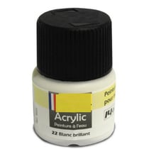 Blanc Brillant acrylique 12ml