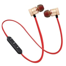 Ecouteurs Bluetooth Sans Fil Sport Basse Stéréo Avec Microphone Or Or YONIS