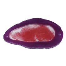 Rayher - Améthyste plat Prune 34 x 63 mm Imitation en résine