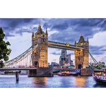 Puzzle londres tower bridge au crepuscule 3000 pieces - collection paysage - ravensburger - 160174