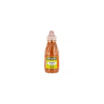 Flacon de peinture à l'eau pailletée Cléopâtre 250ml orange