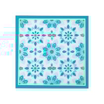 Pochoirs superposés - Fond géométrique - 4 pièces - Sizzix