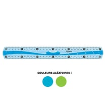 Règle - Triple décimètre - 30 cm - Plastique - Incassable - Maped
