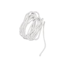 Mèche spéciale p. lampes à  l'huile,à¸ 3mm, Mèche coton,noyau fibre verre,sct 2m