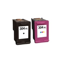 Pack de Cartouches Compatibles HP 304 XL – Noir & Couleur pour Imprimantes HP DeskJet & Envy