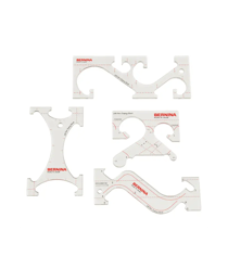 Kit de Règles de Quilting Bordure BERNINA – Pour des Finitions Élégantes et Précises Blanc