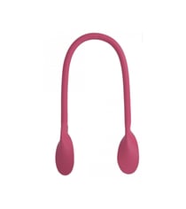 Lot de 2 anses de sac modernes 60 cm framboise